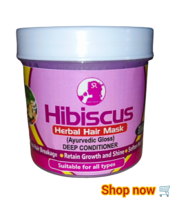 Hibiscus Herbal Hair Mask(Deep Conditioner)